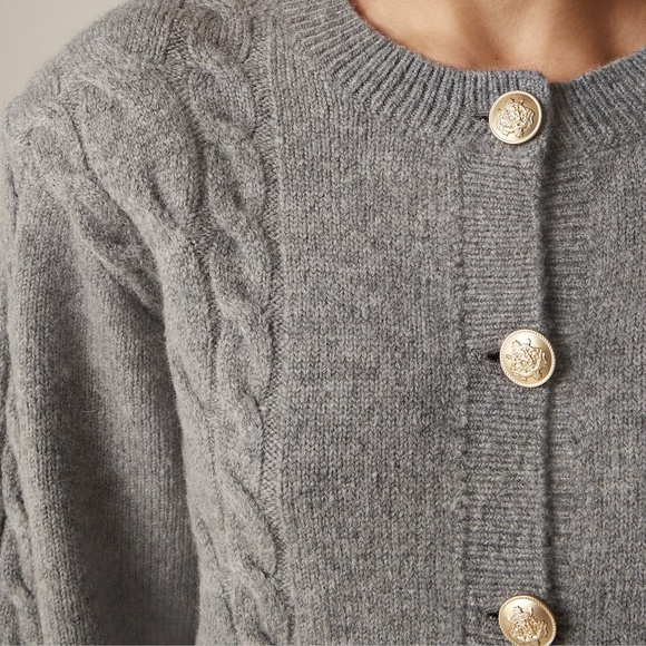 J.Crew Cable-knit Cardigan - Picture 5 of 9